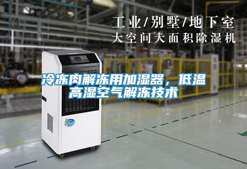 冷凍肉解凍用加濕器,低溫高濕空氣解凍技術