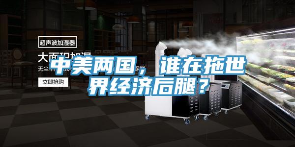 中美兩國，誰在拖世界經濟后腿？