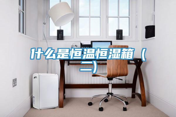 什么是恒溫恒濕箱(二)