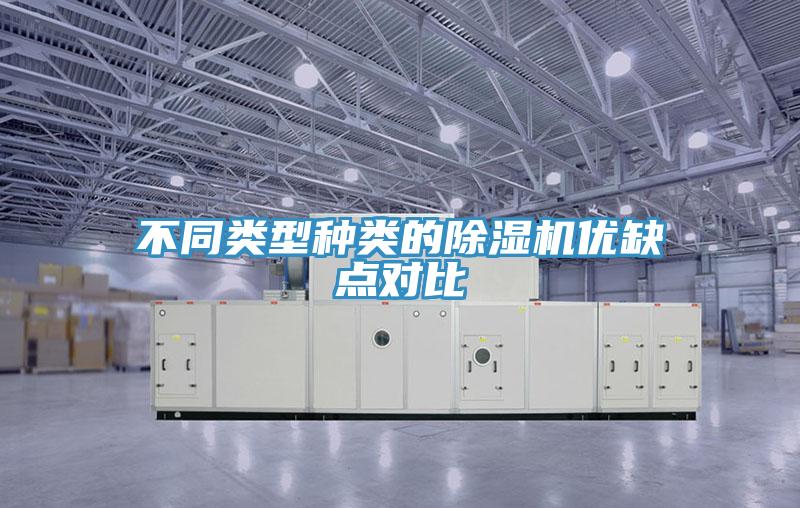不同類型種類的除濕機優缺點對比