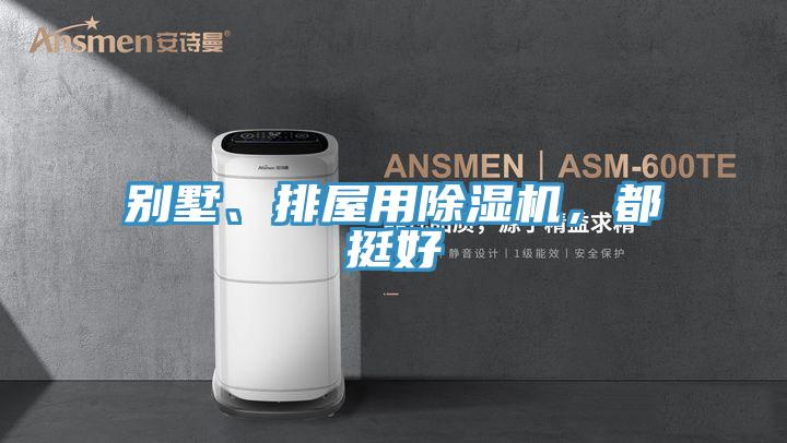 別墅、排屋用除濕機，都挺好
