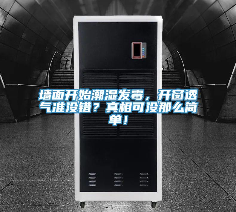 墻面開始潮濕發(fā)霉,開窗透氣準沒錯?真相可沒那么簡單!