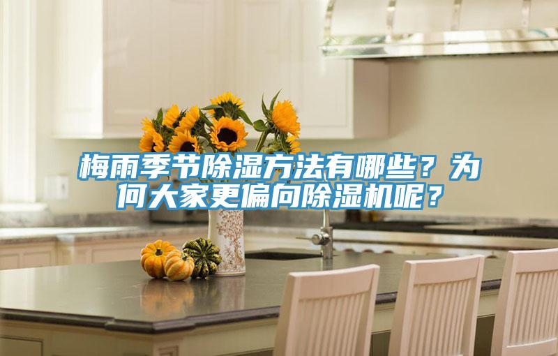 梅雨季節除濕方法有哪些?為何大家更偏向除濕機呢?