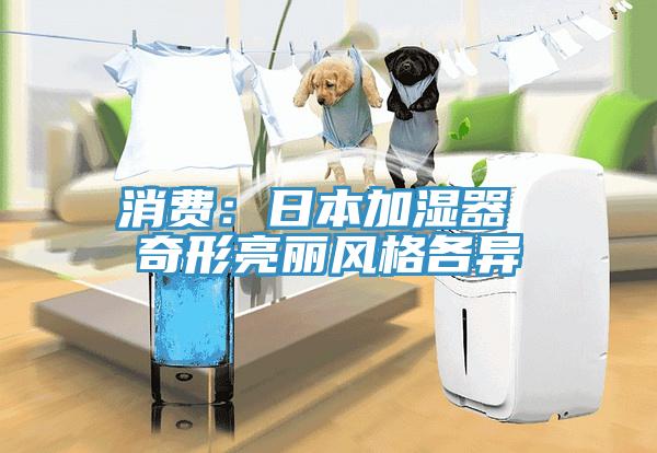 消費：日本加濕器 奇形亮麗風格各異