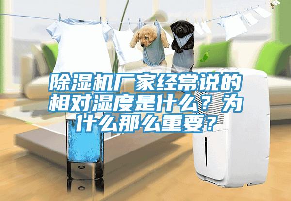 除濕機廠家經常說的相對濕度是什么？為什么那么重要？