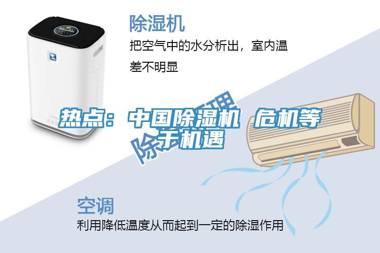 熱點：中國除濕機 危機等于機遇