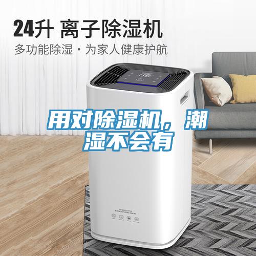 用對除濕機,潮濕不會有
