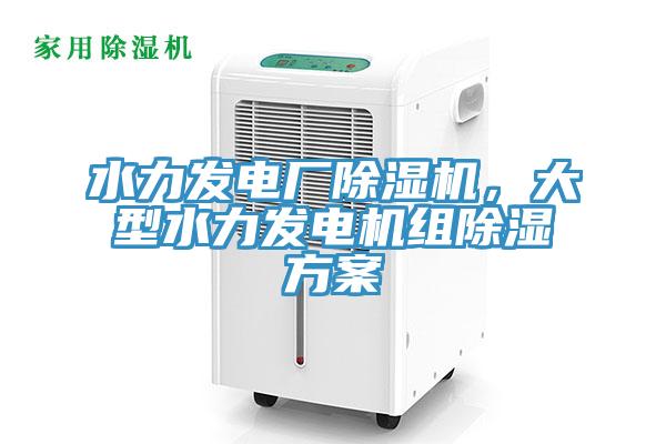 水力發電廠除濕機,大型水力發電機組除濕方案