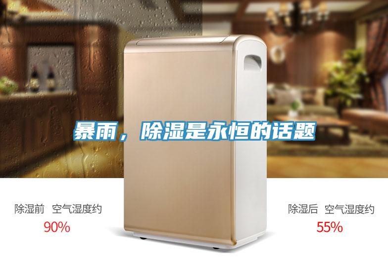 暴雨，除濕是永恒的話題