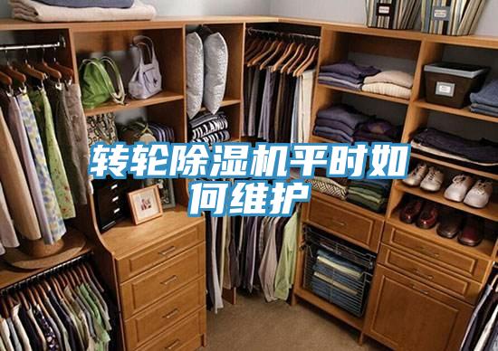 轉輪除濕機平時如何維護