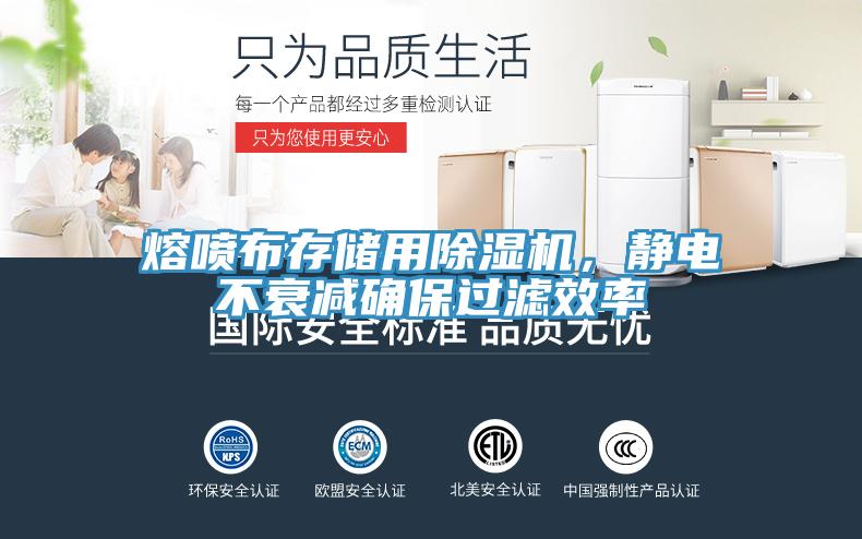 熔噴布存儲用除濕機,靜電不衰減確保過濾效率