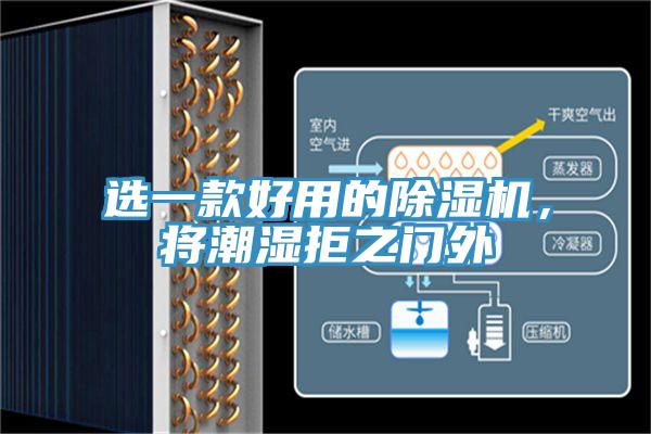 選一款好用的除濕機，將潮濕拒之門外