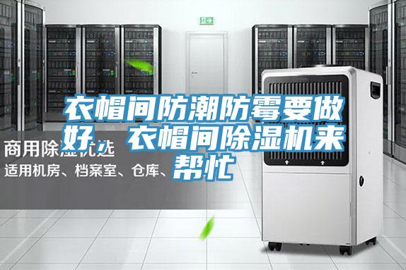 衣帽間防潮防霉要做好，衣帽間除濕機來幫忙