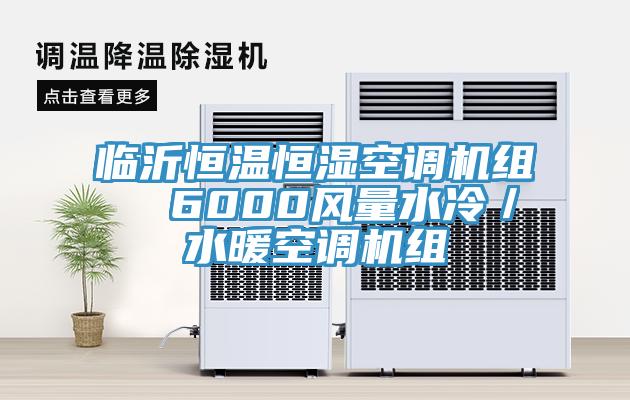 臨沂恒溫恒濕空調(diào)機(jī)組  6000風(fēng)量水冷／水暖空調(diào)機(jī)組