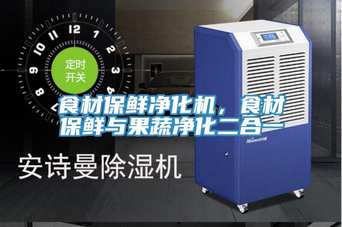 食材保鮮凈化機(jī)，食材保鮮與果蔬凈化二合一