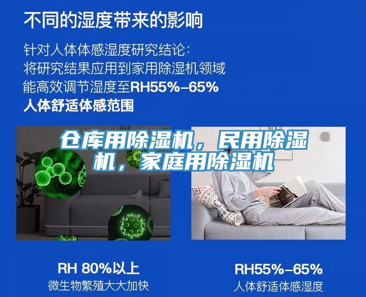 倉庫用除濕機，民用除濕機，家庭用除濕機
