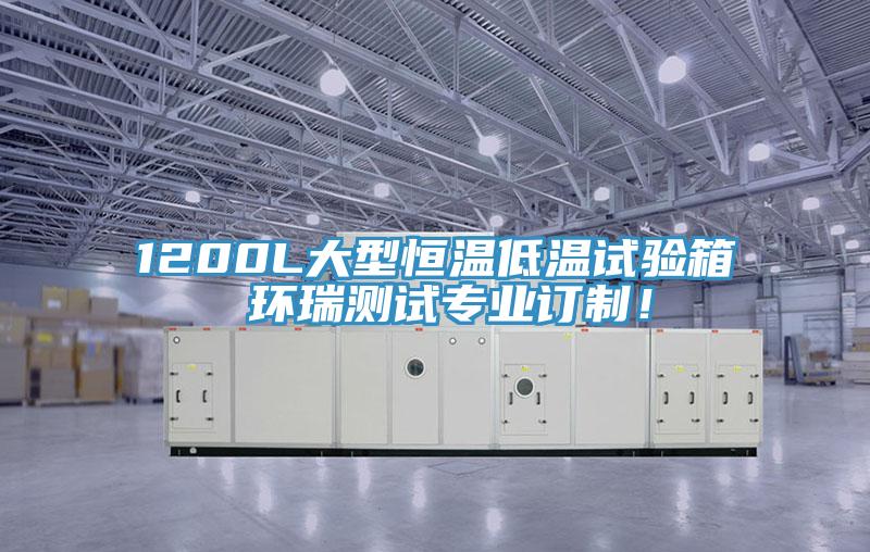 1200L大型恒溫低溫試驗箱 環瑞測試專業訂制！