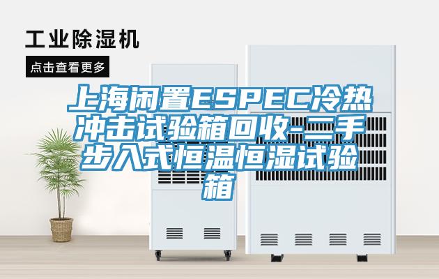 上海閑置ESPEC冷熱沖擊試驗箱回收-二手步入式恒溫恒濕試驗箱