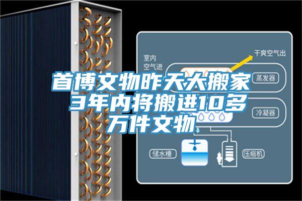 首博文物昨天大搬家 3年內將搬進10多萬件文物