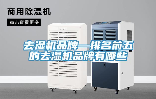 去濕機品牌—排名前五的去濕機品牌有哪些