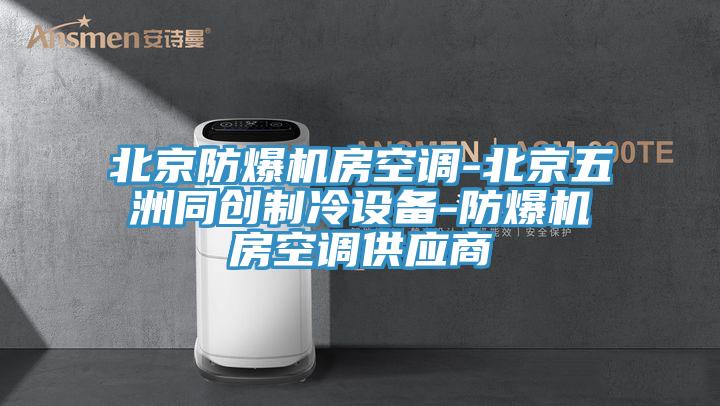 北京防爆機房空調-北京五洲同創制冷設備-防爆機房空調供應商