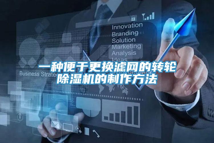 一種便于更換濾網的轉輪除濕機的制作方法