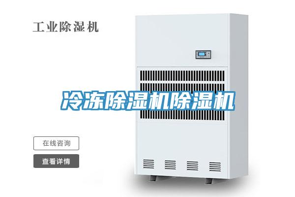 冷凍除濕機除濕機