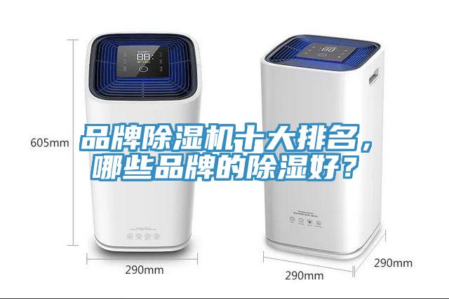品牌除濕機十大排名，哪些品牌的除濕好？