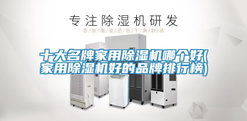 十大名牌家用除濕機(jī)哪個(gè)好(家用除濕機(jī)好的品牌排行榜)