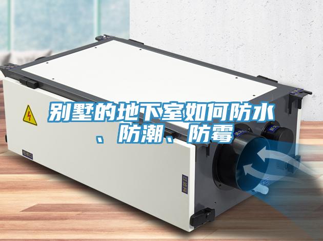 別墅的地下室如何防水、防潮、防霉