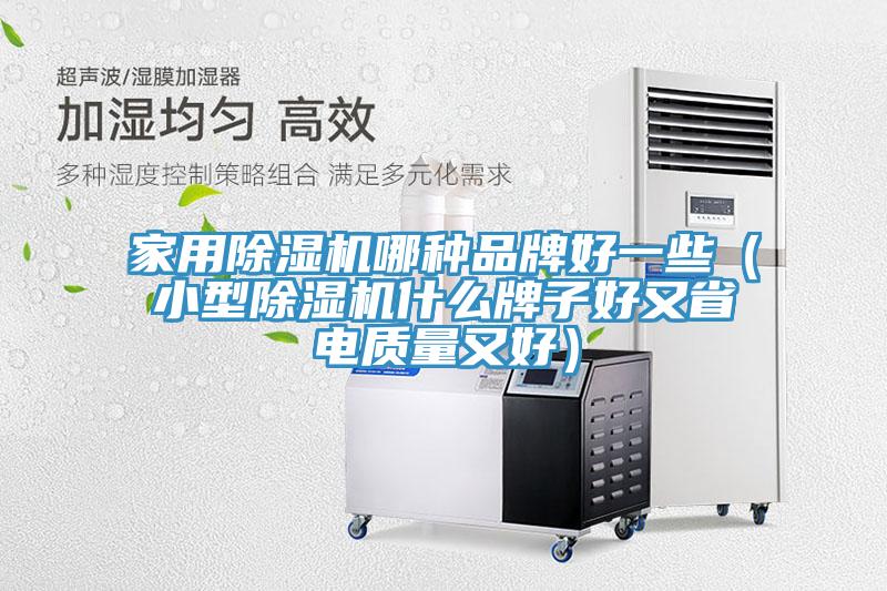 家用除濕機哪種品牌好一些（小型除濕機什么牌子好又省電質量又好）
