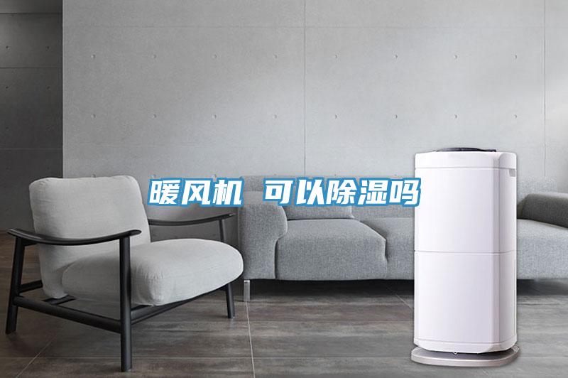 暖風機 可以除濕嗎