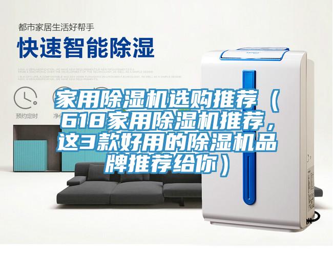 家用除濕機選購推薦（618家用除濕機推薦，這3款好用的除濕機品牌推薦給你）