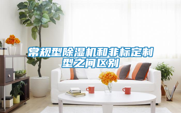 常規型除濕機和非標定制型之間區別