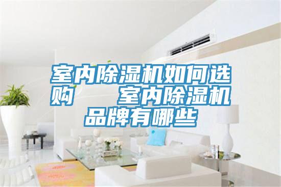 室內除濕機如何選購   室內除濕機品牌有哪些