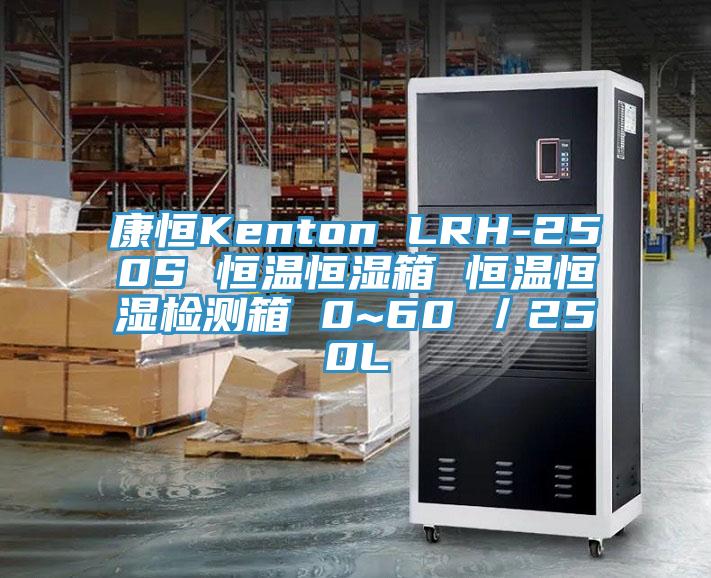 康恒Kenton LRH-250S 恒溫恒濕箱 恒溫恒濕檢測箱 0~60℃／250L