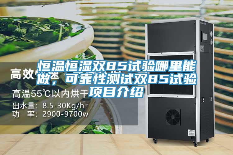 恒溫恒濕雙85試驗哪里能做，可靠性測試雙85試驗項目介紹