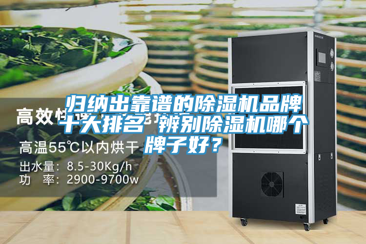 歸納出靠譜的除濕機(jī)品牌十大排名 辨別除濕機(jī)哪個牌子好？