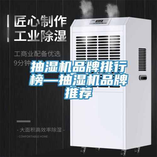 抽濕機(jī)品牌排行榜—抽濕機(jī)品牌推薦
