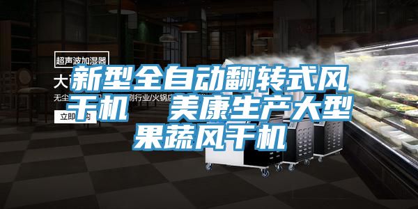 新型全自動翻轉(zhuǎn)式風(fēng)干機 美康生產(chǎn)大型果蔬風(fēng)干機