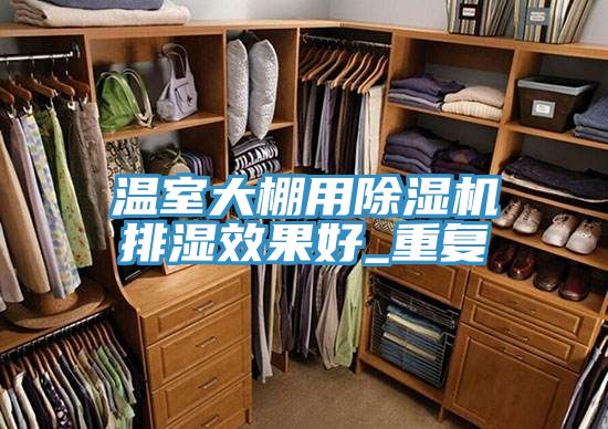 溫室大棚用除濕機排濕效果好_重復