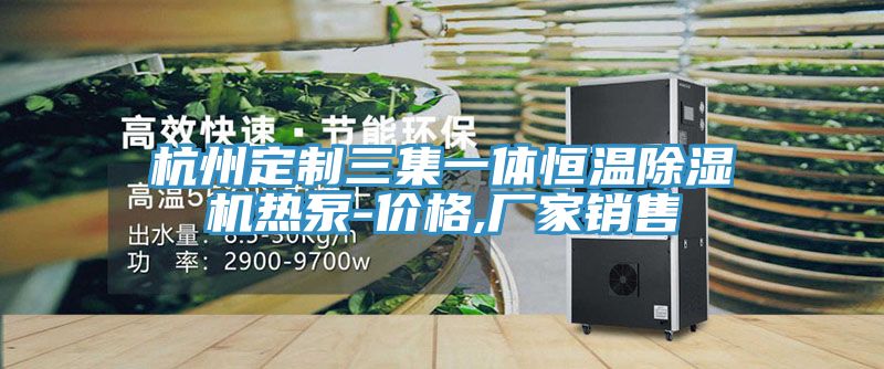 杭州定制三集一體恒溫除濕機熱泵-價格,廠家銷售