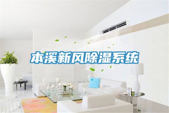 本溪新風除濕系統