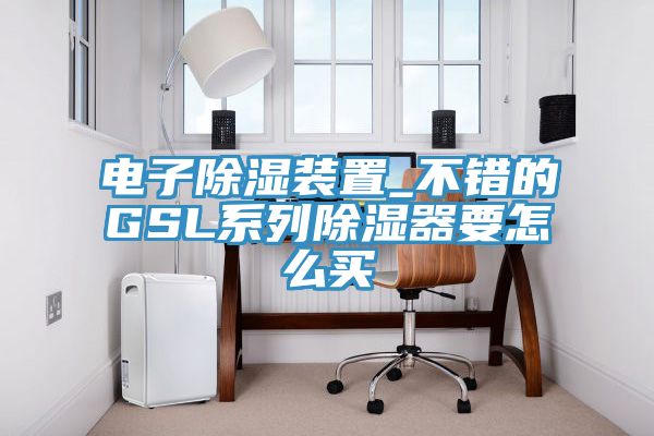 電子除濕裝置_不錯(cuò)的GSL系列除濕器要怎么買(mǎi)