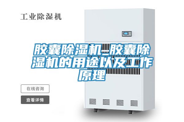 膠囊除濕機(jī)_膠囊除濕機(jī)的用途以及工作原理