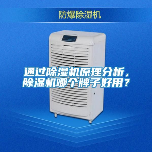 通過除濕機原理分析,除濕機哪個牌子好用?