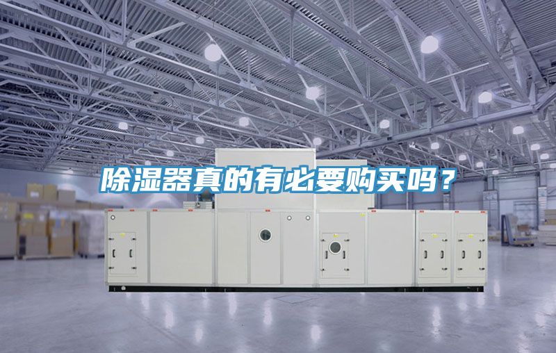 除濕器真的有必要購買嗎？