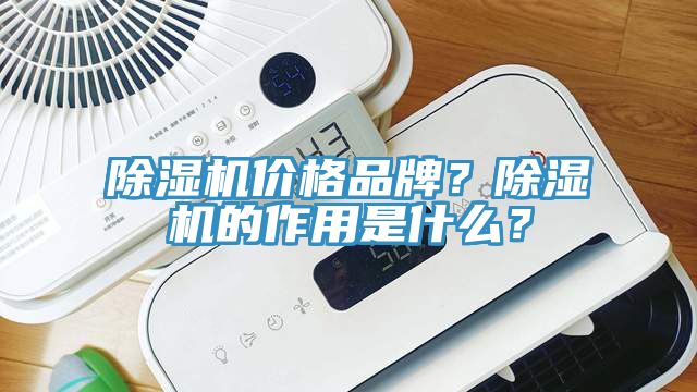 除濕機價格品牌？除濕機的作用是什么？