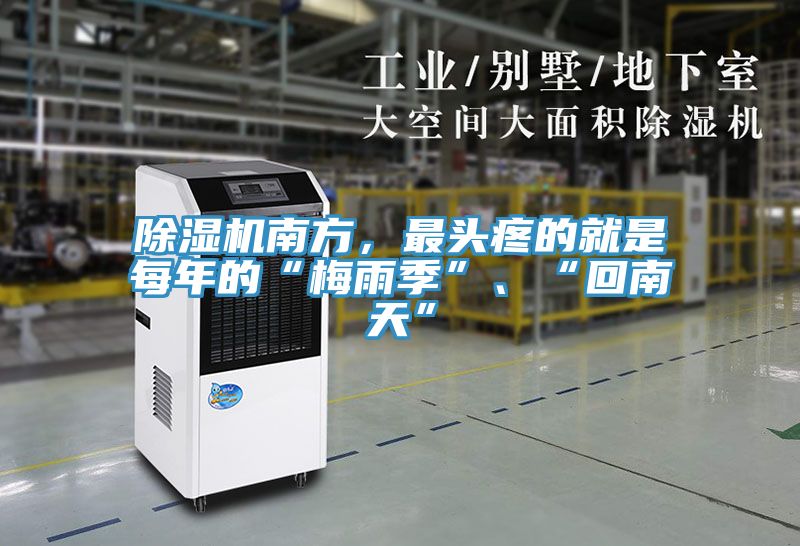 除濕機南方，最頭疼的就是每年的“梅雨季”、“回南天”