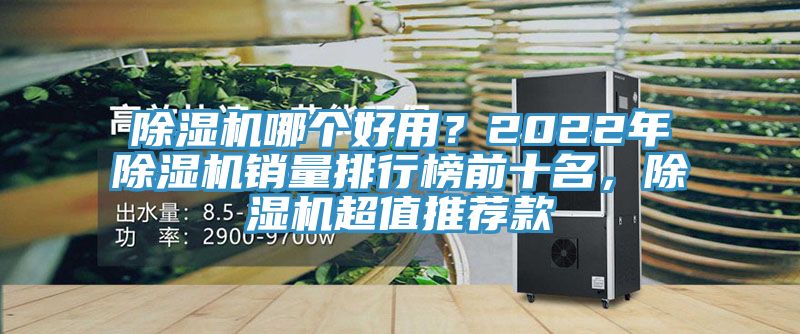除濕機哪個好用？2022年除濕機銷量排行榜前十名，除濕機超值推薦款